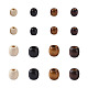 Cheriswelry gefärbte Naturholzperlen WOOD-CW0001-01-LF-2