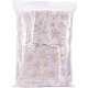 Pandahall Elite 100 pcs 12x10 cm (4 x 4.7 pouces) sacs imprimés flocon de neige doré sacs à bijoux pochettes en organza pochettes à cordon faveurs de mariage sacs de bonbons ABAG-PH0002-10B-8