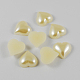Cabujones de perlas de imitación de plástico ABS SACR-S739-10mm-Z22-1