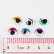 6 Colors Wiggle Googly Eyes Cabochons With Eyelash DIY Scrapbooking Crafts Toy Accessories KY-X0004-B-3