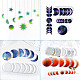Kits de moldes de silicona de decoración diy DIY-TA0008-37-9