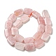Chapelets de perles en quartz rose naturel G-M420-M03-02-3
