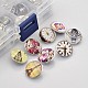 1Box Mixed Brass Jewelry Snap Buttons SNAP-X0001-B-3