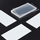 AHANDMAKER 20 Pcs Clear Acrylic Place Cards AJEW-WH0317-49-4