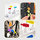 30 pieza de etiquetas de cable de nailon con gancho y bucle&nbsp;FIND-SP0004-89B-7