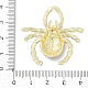Legierung rhinestone-anhänger&nbsp;PALLOY-R151-67G-03-3