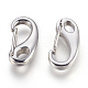 304 Stainless Steel Push Gate Snap Keychain Clasp Findings STAS-F175-13P-A-26mm-1