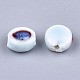 Perles en porcelaine manuelles X-PORC-S498-39K-2