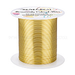 Round Copper Wire, for Wire Wrapped Jewelry Making, Light Gold, 23 Gauge, 0.6mm, about 164.04 Feet(50m)/roll