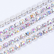 Цепочки из стразов CHC-T003-SS12-02S
