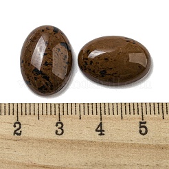 Natürliche Obsidian-Cabochons aus Mahagoni&nbsp;G-C115-01A-34