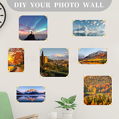 10 Blatt Fotoeckenaufkleber&nbsp;DIY-SP0006-85A