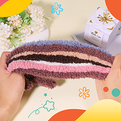 DIY Plüsch-Chenille-Stick mit Plastikaugen und -nasen-Sets&nbsp;DIY-WH0170-45
