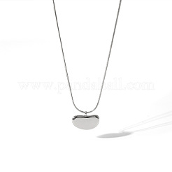 Colliers pendentifs unisexes en acier inoxydable 304&nbsp;AA3662-2