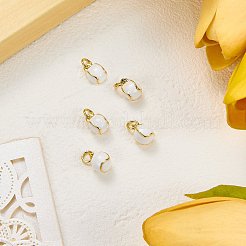 Ciondoli smaltati in ottone 5 pz&nbsp;KK-SZ0002-73C