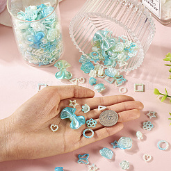 Perles en plastique abs opaques&nbsp;FIND-TAC0016-33A