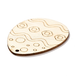 Manualidades de diy forma de huevo de pascua recortes colgantes&nbsp;AJEW-P087-B01-08