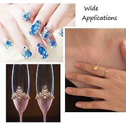 7 cabochon en zircone cubique de style&nbsp;ZIRC-CD0001-07