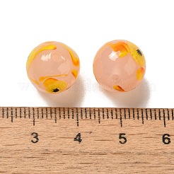 Chapelets de perles vernissées manuelles&nbsp;LAMP-G162-08A-08