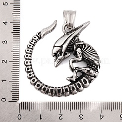 Pendentifs en acier inoxydable 304&nbsp;LS-STAS-K283-15AS