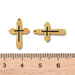 Ionenplattierung (IP) 304 Edelstahl schwarze Emaille Anhänger&nbsp;STAS-M102-43B-G