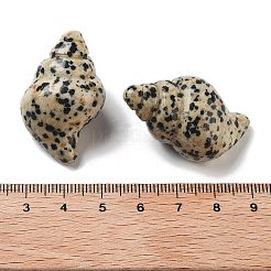 Natürliche geschnitzte Figuren aus Dalmatinerjaspis&nbsp;DJEW-L023-H13