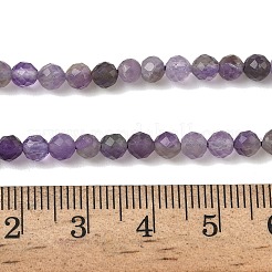 Natürlichen Amethyst Perlen Stränge&nbsp;G-A252-A03-01A