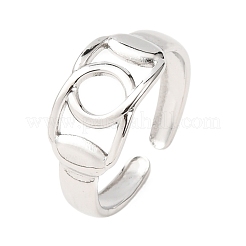 Offene Manschettenringe aus Edelstahl 304&nbsp;RJEW-P191-05P