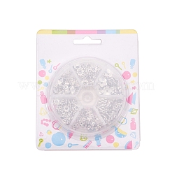 1box gemischte Stil tibetischen Stil Legierung Bead Caps&nbsp;TIBE-JP0003-01