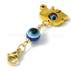 Decorazioni in pendente in lega di stile tibetano&nbsp;HJEW-JM01219