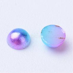 Nachahmung Perlen Acryl Cabochons&nbsp;OACR-R063-6mm-01