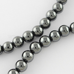 Non magnetici perle ematite sintetico fili&nbsp;G-Q892-01-8mm