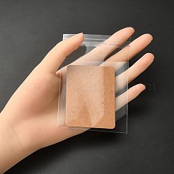 50 Stück rechteckige Ohrring-Anzeigekarten aus leerem Papier&nbsp;EDIS-YW0001-02