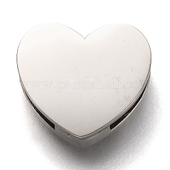 Charms scorrevoli in acciaio inossidabile 304&nbsp;STAS-P270-02P-01