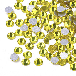 Glas Strass Cabochons flach zurück&nbsp;RGLA-S002-06SS-33