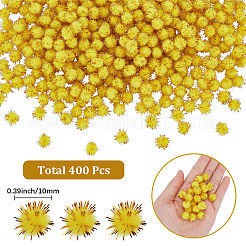 400 pz palline di pompon fatte a mano per bambole fai da te&nbsp;FABR-SC0001-01A-03