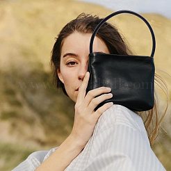 Nachahmung Ledertasche Griffe&nbsp;FIND-WH0067-66A