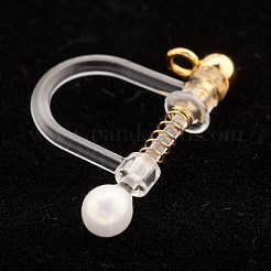 Accessori per orecchini a clip in acciaio inossidabile 304&nbsp;STAS-G247-03G
