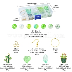DIY-Sets zum Herstellen von Ohrringen aus Acrylperlen&nbsp;DIY-FS0006-67A