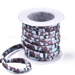 Cordon élastique plat en polyester&nbsp;EC-N003-001A-12