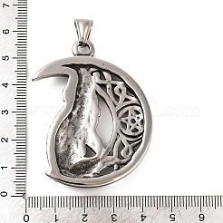 Colgantes grandes de acero inoxidable quirúrgico 316&nbsp;STAS-Z073-30AS-1