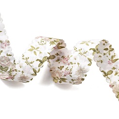 20 Yards Polyesterband mit Blumendruck&nbsp;OCOR-Z005-03B