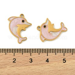 304 Edelstahl-Emaille-Anhänger&nbsp;STAS-H251-01A-G