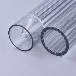 Transparente Kunststoffkerzenformen&nbsp;LS-AJEW-WH0104-64