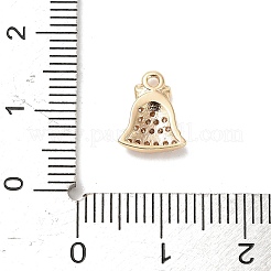 Adornos de latón micropavé de circonia cúbica&nbsp;LS-KK-D427-05B-G