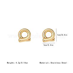 Pendientes de acero inoxidable 304 para mujer&nbsp;MG2495