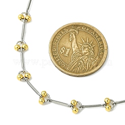 201 Edelstahl-Gliederketten-Halsketten für Damen&nbsp;NJEW-JN05160