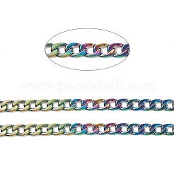 Catene a maglie cubane in acciaio inossidabile 304 con placcatura sotto vuoto in PVD&nbsp;STAS-B020-07M