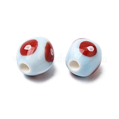 Abalorios de porcelana hechas a mano&nbsp;PORC-A034-07