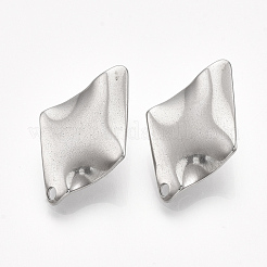 Boucles d'oreilles à tige en acier inoxydable 304 anti-ternissement&nbsp;X-STAS-S079-56B